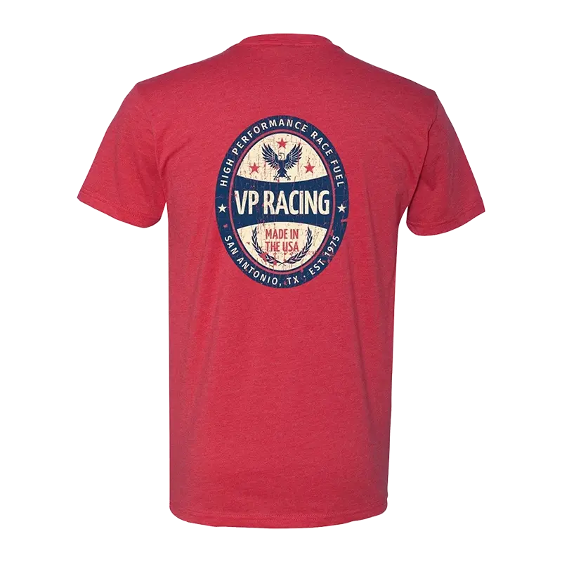 VP Racing High Performance Brew Cardinal Red T-Shirt-1