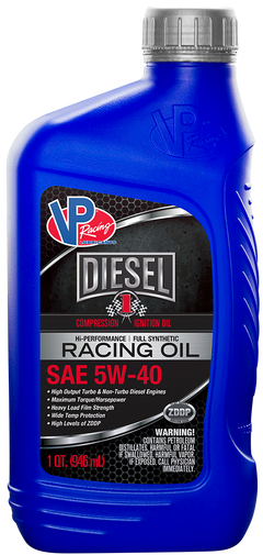 VP Racing CI1 Hi-Performance SAE 5W40 Synthetic Diesel Engine Racing Oil-1
