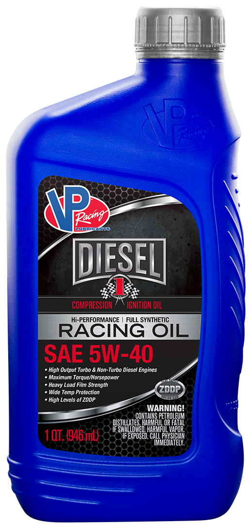 VP Racing CI1 Hi-Performance SAE 5W40 Synthetic Diesel Engine Racing Oil-1