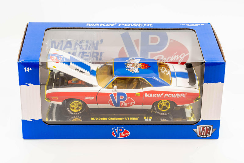 VP Racing 1970 Dodge Challenger Diecast— R/T HEMI 1:24 Scale-8