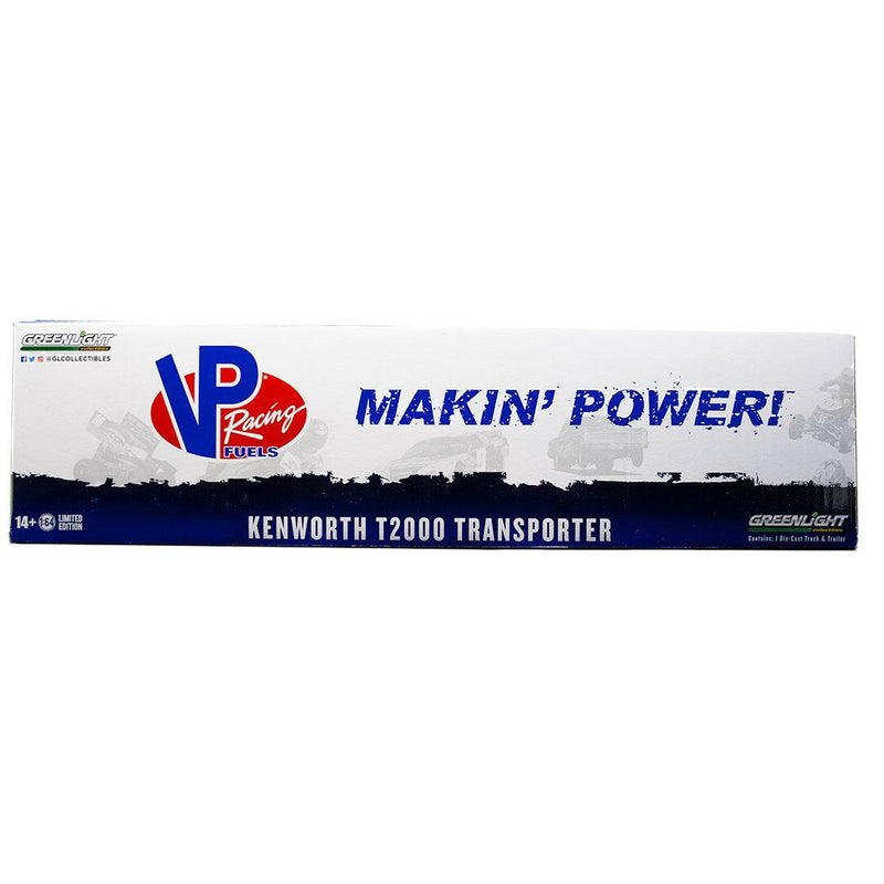 VP Racing 'Makin Power!' T2000 Kenworth Transporter Diecast by Greenlight Collectibles-4