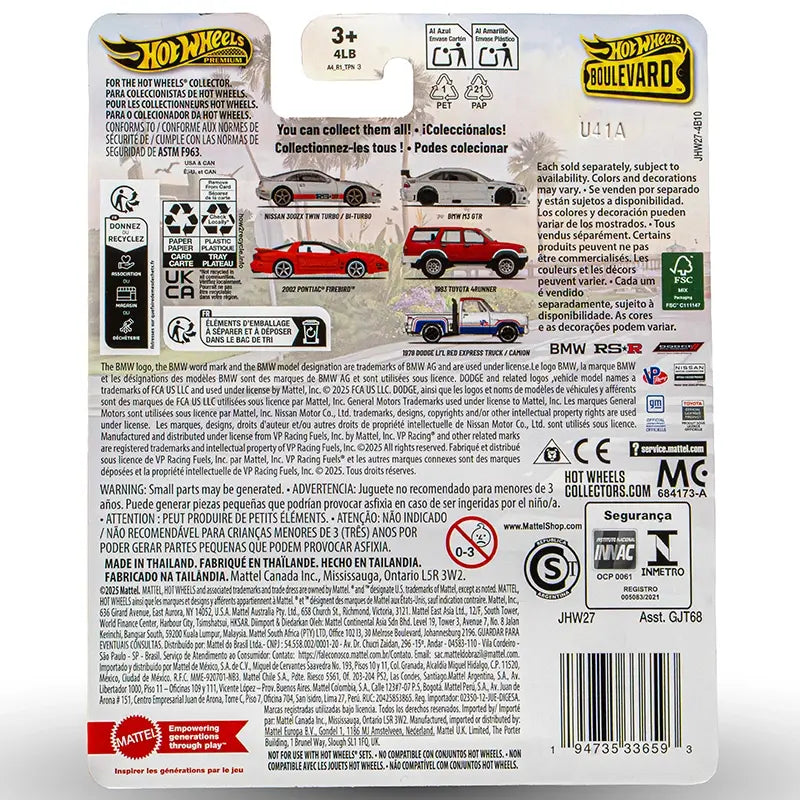 VP Racing Hot Wheels 1978 Dodge Lil Red Express Truck (1:64 Scale)-4