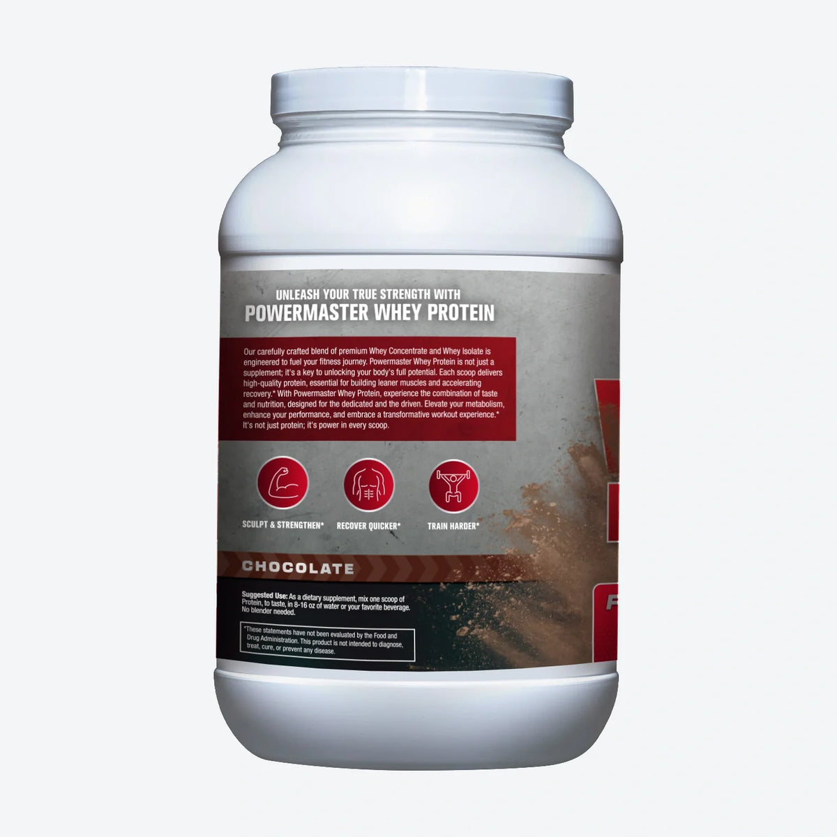 Chocolate Whey Isolate Protein Powder-3