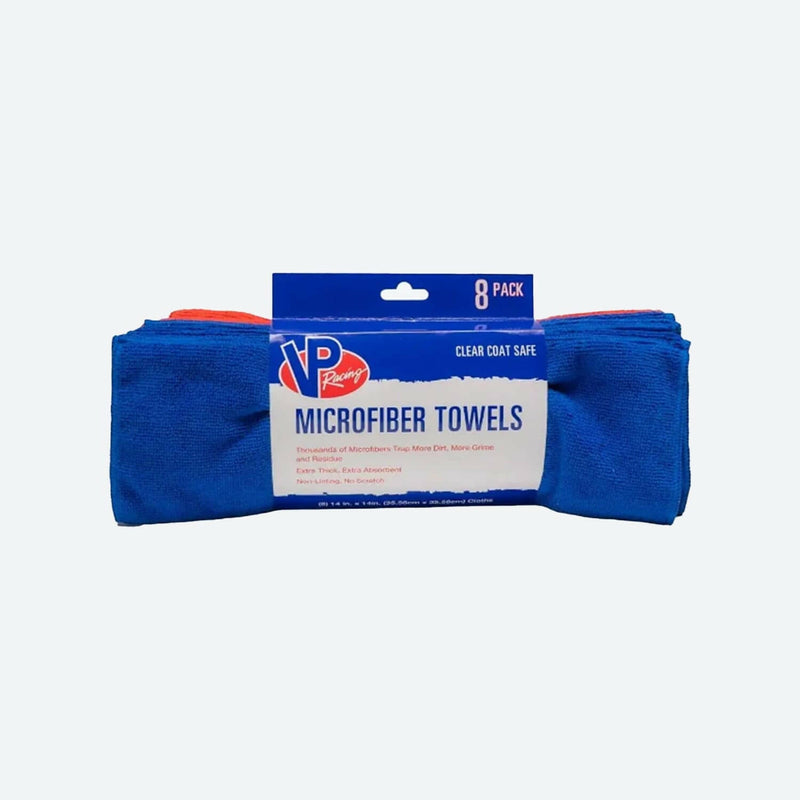 VP RACING 8-PACK MICROFIBER CLEANING ACCESSORY-1