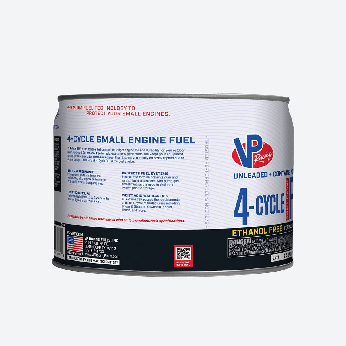 VP Racing 4-Cycle Fuel: Ethanol-Free Small Engine Fuel-11