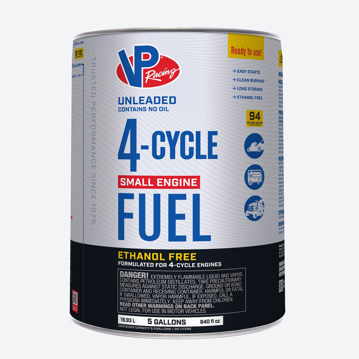 VP Racing 4-Cycle Fuel: Ethanol-Free Small Engine Fuel-13