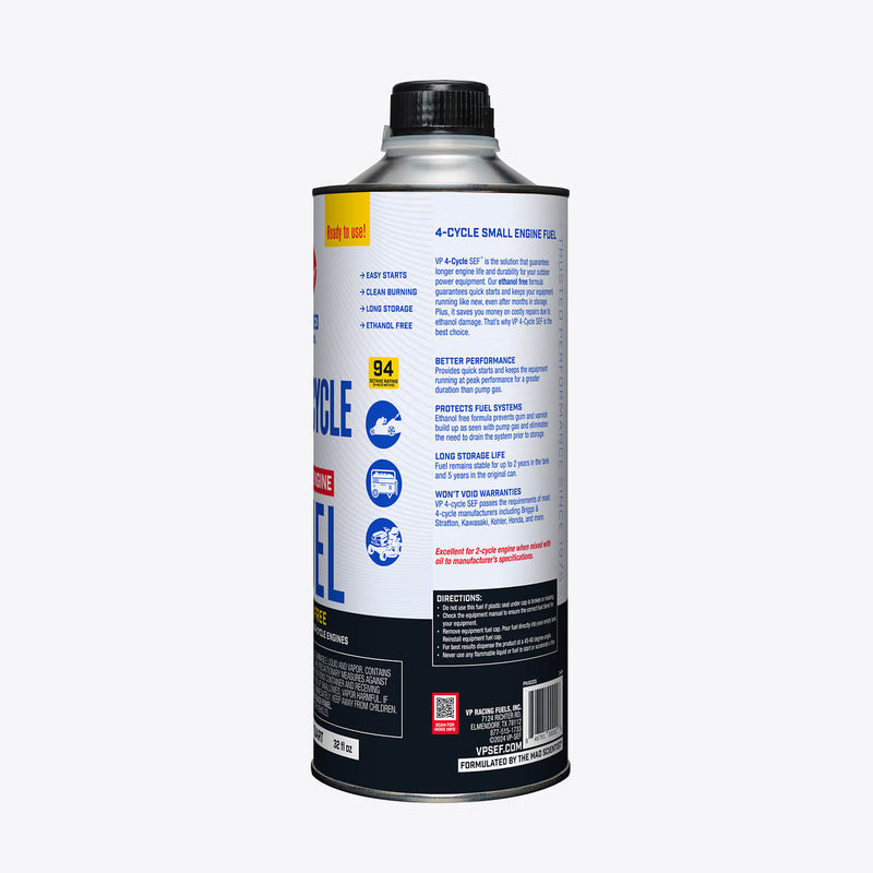 VP Racing 4-Cycle Fuel: Ethanol-Free Small Engine Fuel-2