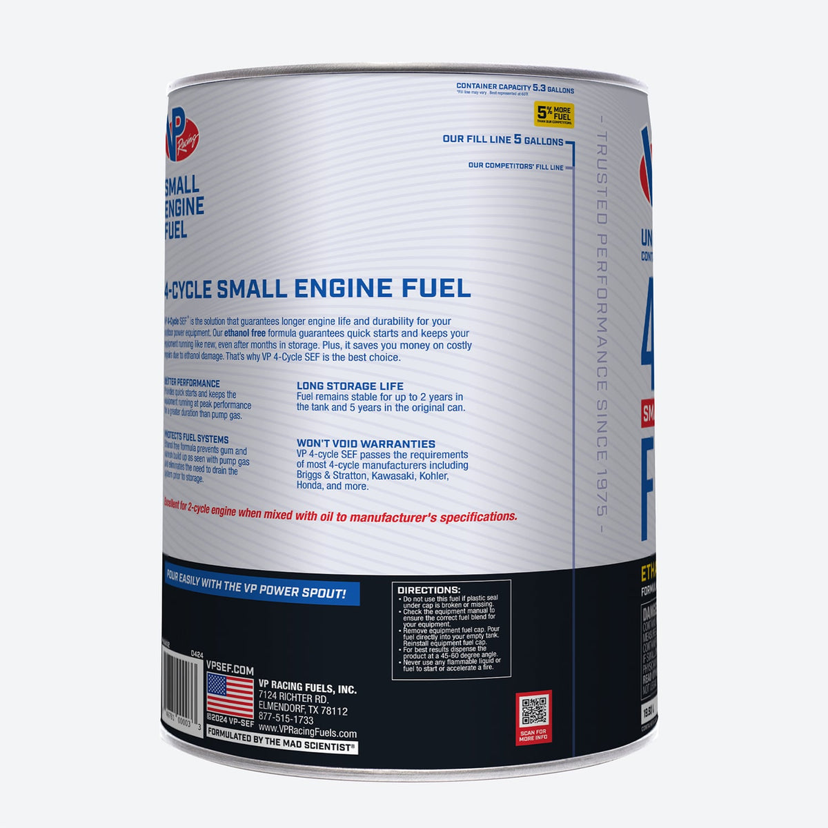 VP Racing 4-Cycle Fuel: Ethanol-Free Small Engine Fuel-16