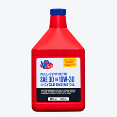 VP Racing 4-Cycle Engine Oil SAE 30 - 10W30 Full Synthetic Small Engine Oil-1