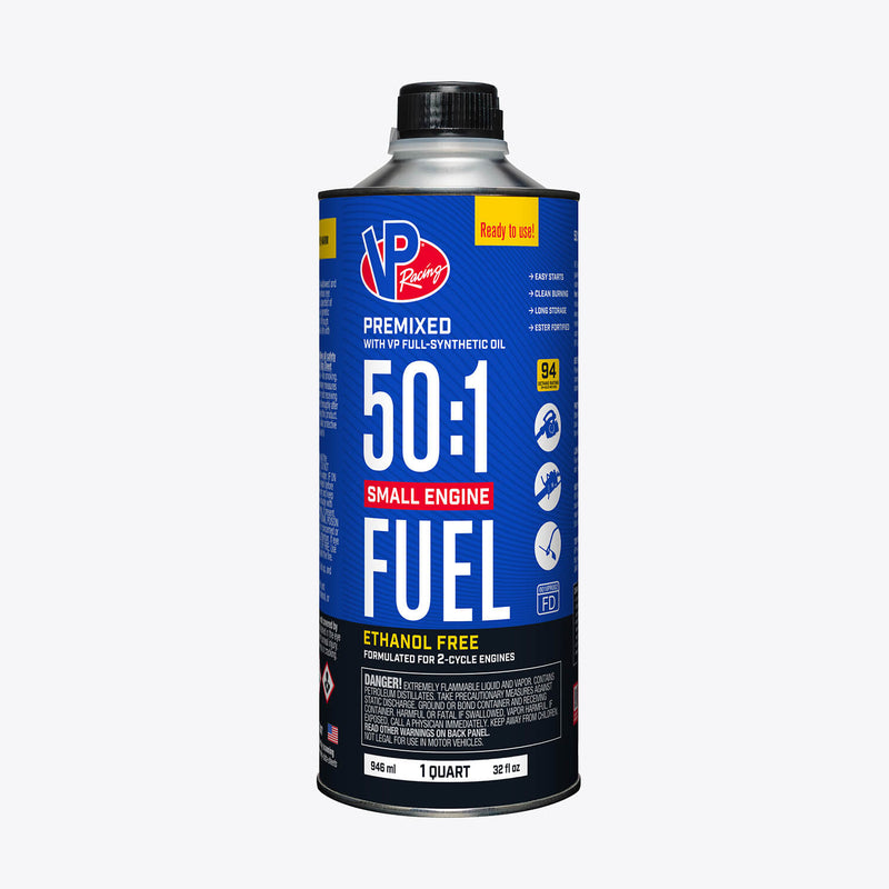 VP Racing 50:1 Fuel Mix: Premixed Ethanol-Free 94 Octane-1