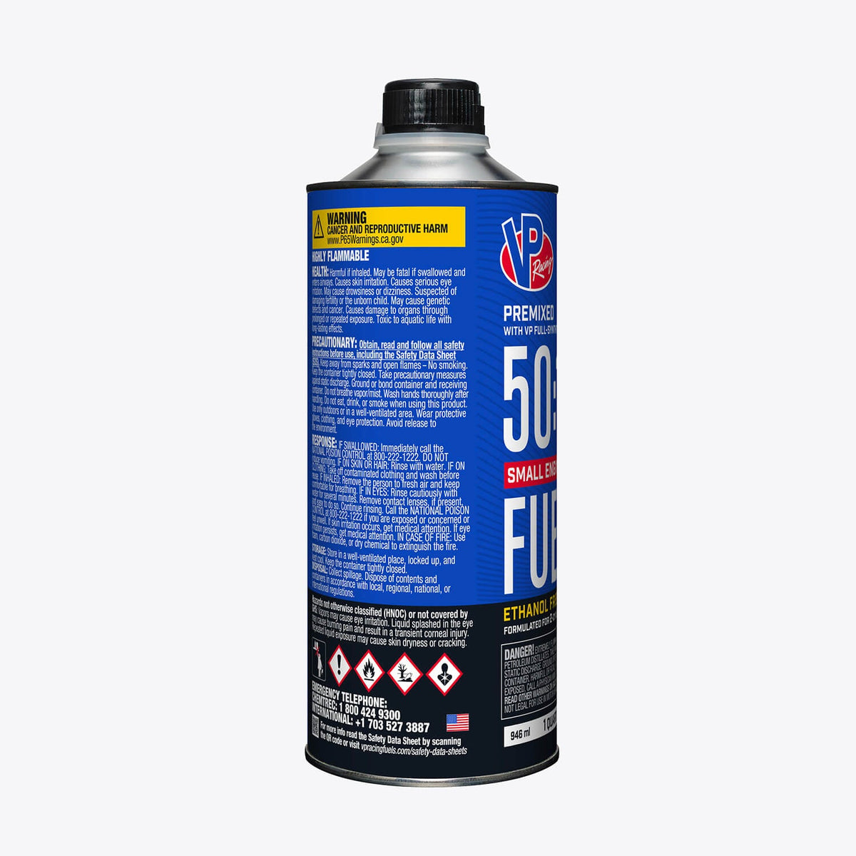 VP Racing 50:1 Fuel Mix: Premixed Ethanol-Free 94 Octane-2