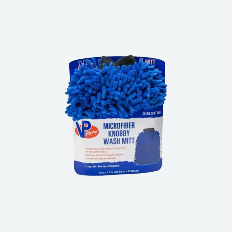 VP RACING MICROFIBER KNOBBY WASH MITT CLEANING ACCESSORY-1