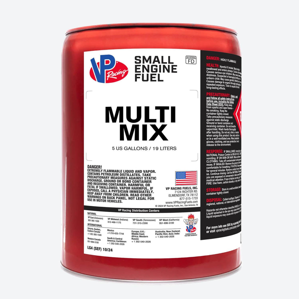 VP Racing Multi-Mix 40:1 - 50:1 Premixed Fuel for 2-Cycle Engines-6