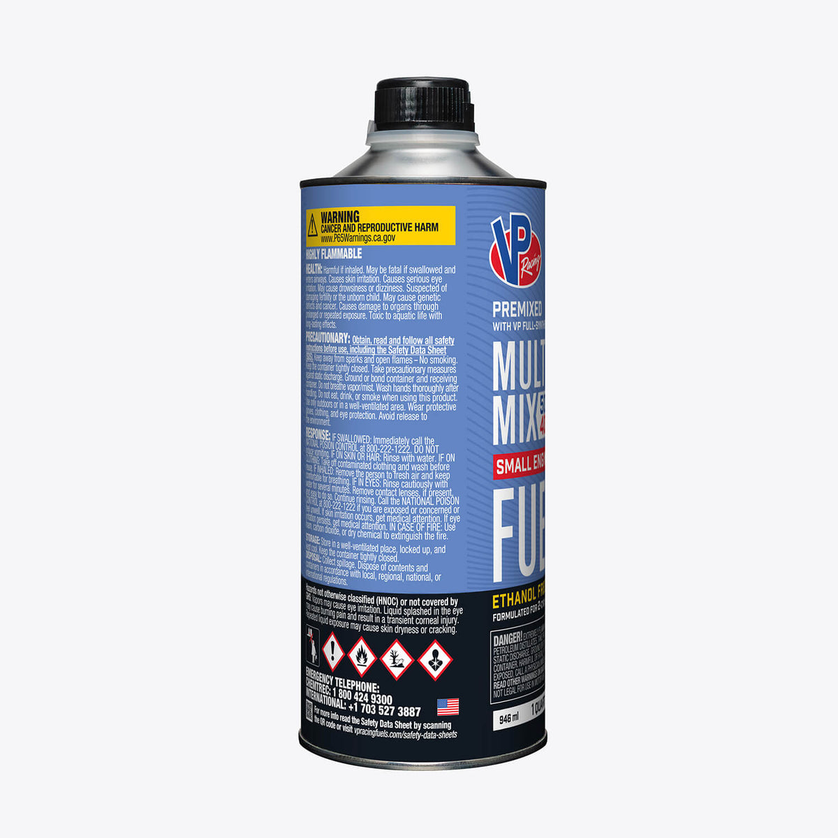 VP Racing Multi-Mix 40:1 - 50:1 Premixed Fuel for 2-Cycle Engines-4