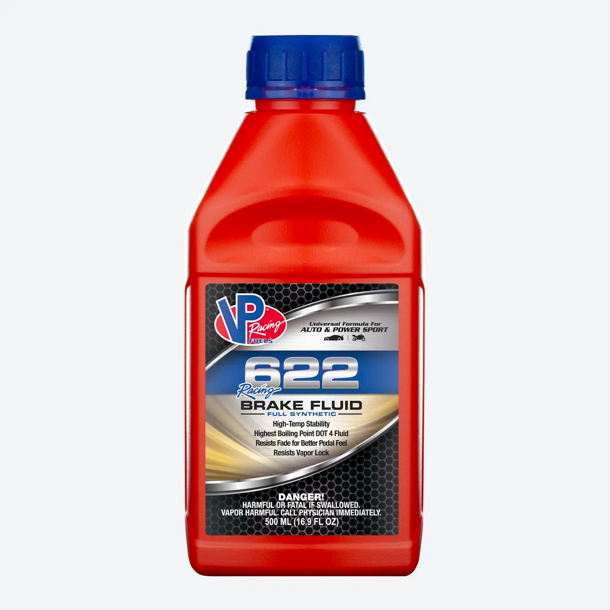 VP Racing 622 Racing Brake Fluid: Full Synthetic DOT 4-1