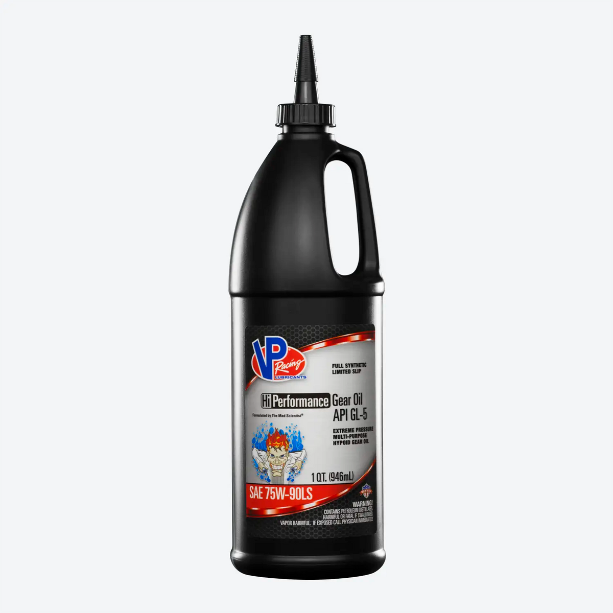 VP Racing Hi-Performance 75W90 Gear Oil - Limited Slip, Full-Synthetic GL5-1