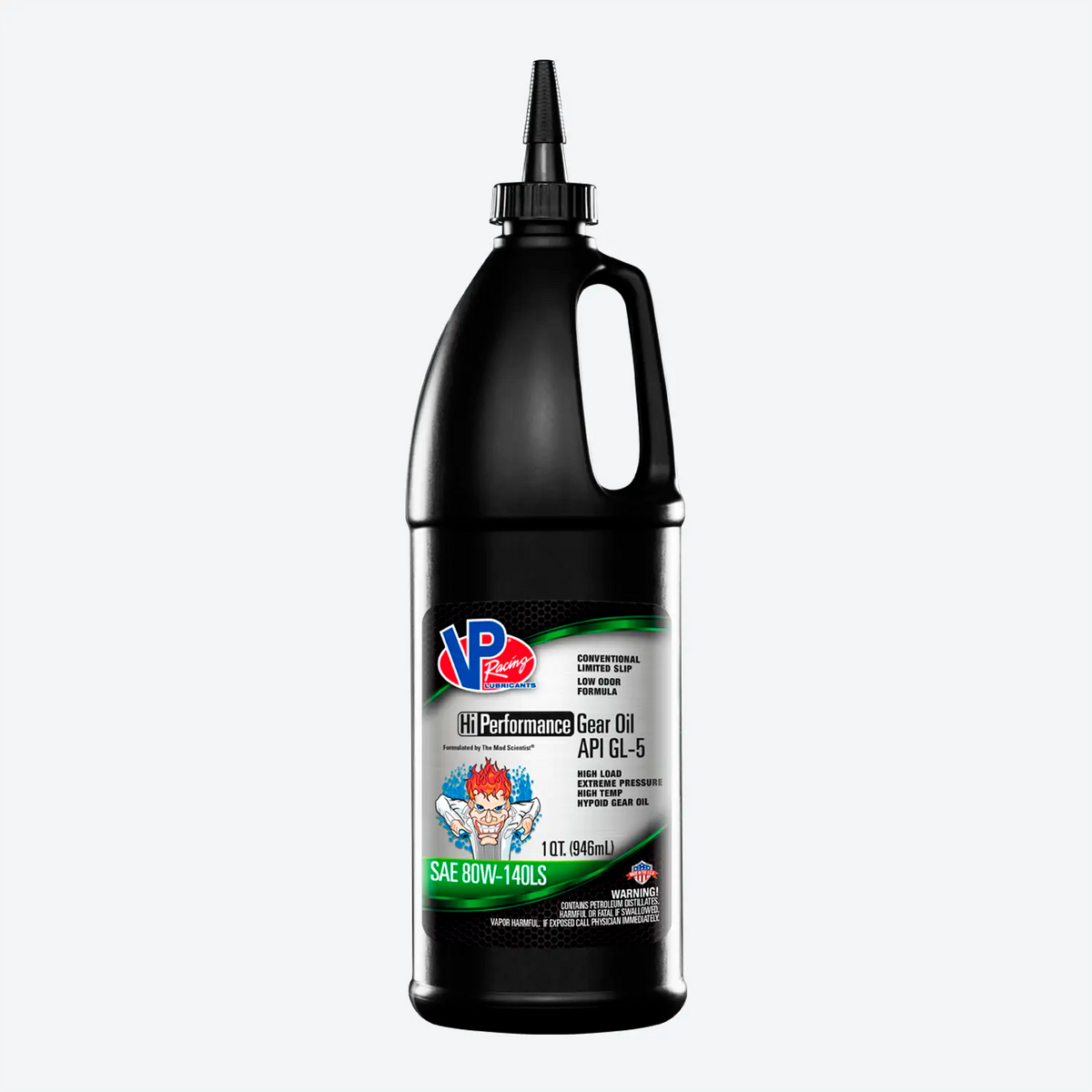 VP Racing Hi-Performance SAE 80W140 Gear Oil - Semi-Synthetic API GL-5 LS-1