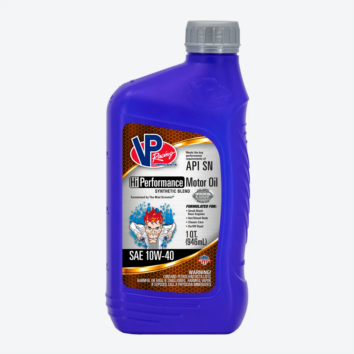 VP Racing Hi-Performance 10W40 Synthetic Blend Oil-1